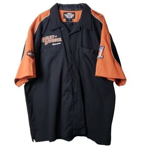 Harley Davidson button up